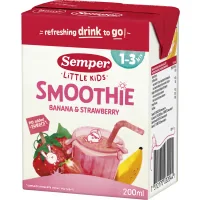 Smoothie Banan Jordgubb Från 12 Månader