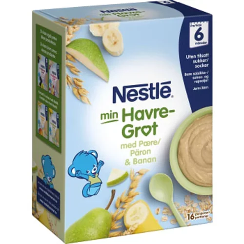 Havregröt Päron & banan 6m 480g