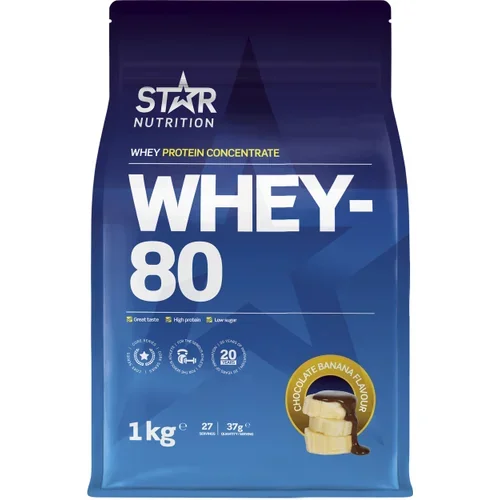 Proteinpulver Whey-80 Cocolate Banana Star