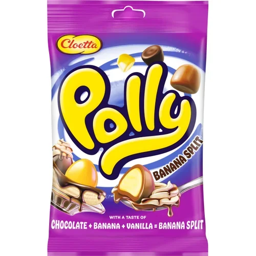 Choklad Polly Banana Split