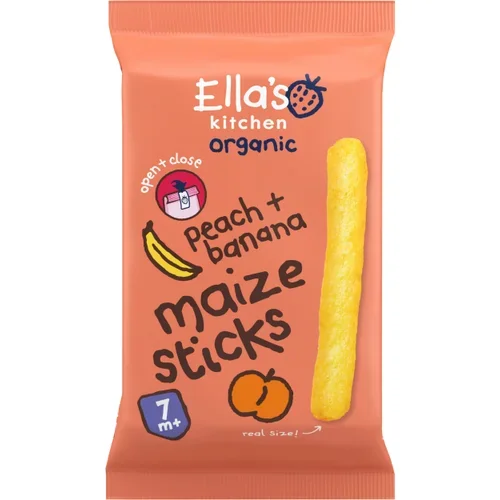 Maize sticks persika & banan 7m