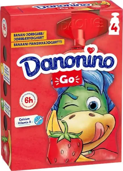 Yoghurt Banan/Jordgubb