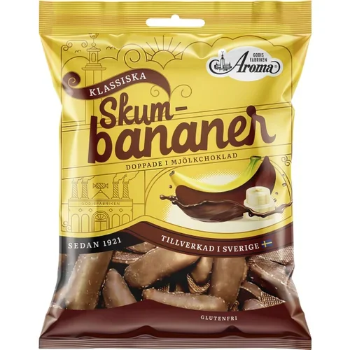 Chokladbananer Skum