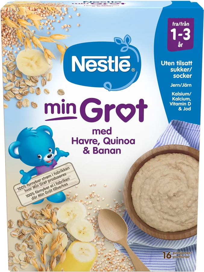 Min Havregröt Quinoa/Banan 1-3År