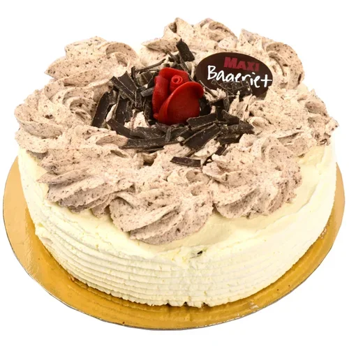 Choklad & banan tårta 8 bitar