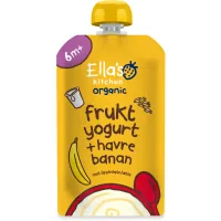 Fruktyoghurt Havre Banan Från 6 Månader