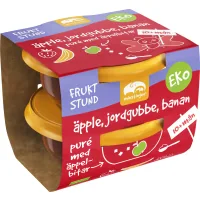 Äpple Banan Jordgubb Mellis