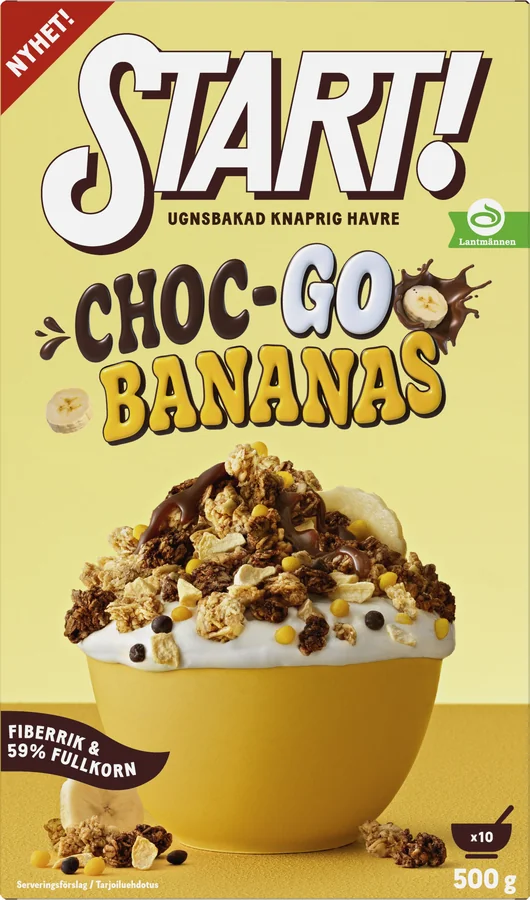 Granola Choc-Go Bananas