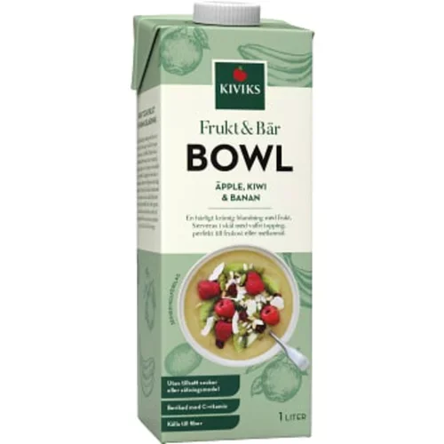 Frukt & Bär BOWL Äpple Kiwi Banan 1lit