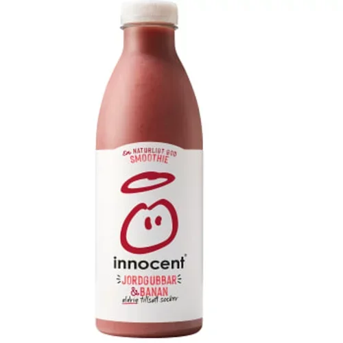 Smoothie Banan Jordgubb