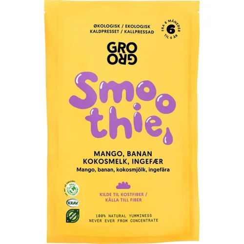 Smoothie Mango Banan 6mån KRAV