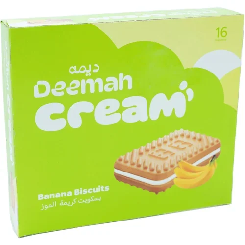 Kex med bananfyllning