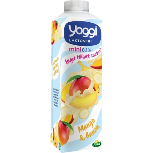 Yoghurt Mini Mango Banan Laktosfri 0,1% ®