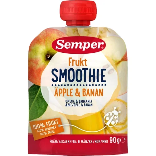 Smoothie Äpple & banan Från 6m