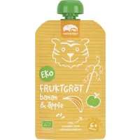 Fruktgröt Banan Äpple Från 6 Månader