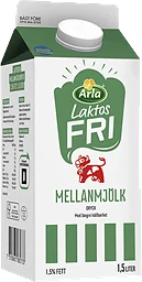 Mellanmjölkdryck 1,5% Laktosfri 1,5l Arla Ko®
