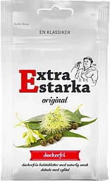 Halstabletter Extra Starka Original Sockerfri 60g Karamellpojkarna