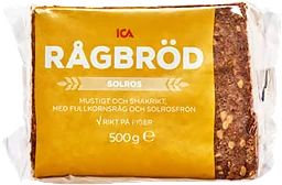 Rågbröd solros 500g ICA
