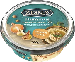 Hummus Karamelliserad Lök