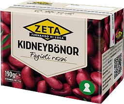 Kidneybönor 190g Zeta