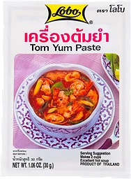 Kryddpasta Tom Yum Paste 30g Lobo
