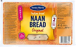 Naan bröd Original 260g Santa Maria