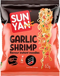 Snabbnudlar garlic shrimp flavour