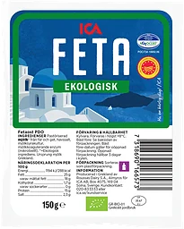 Fetaost Ekologisk 150g ICA