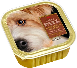 Hundmat kyckling & kalkon i paté 150g ICA