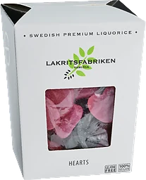 Hearts Raspberry Liquorice