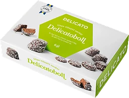 Delicatoboll utan tillsatt socker 6-p