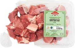 Grytbitar Av Fläsk ca 600g Gudruns
