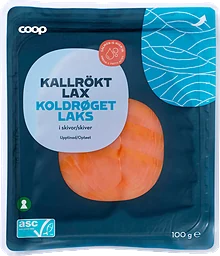Lax Kallrökt Skivad
