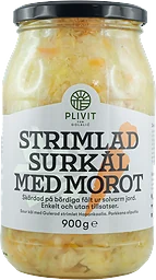 Surkål med Morot 900g Plivit Trade