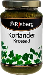 Korianderblad Krossade 210g Risberg