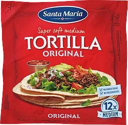 Tortilla Original Medium 12-pack