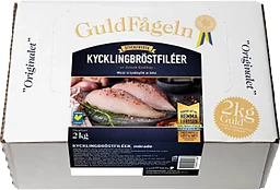 Kycklingbröstfiléer Fryst 2kg Guldfågeln
