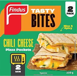 Pizza pockets chili cheese 250g Findus