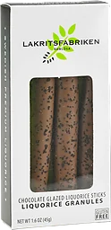 Saltlakritsstänger Mjölkchoklad & lakritsgranulat