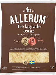 Tre Lagrade Ostar 12 & 18 Mån 29%