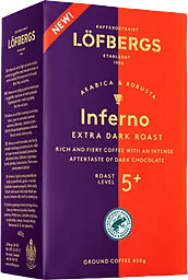 Kaffe Inferno brygg 450g Löfbergs