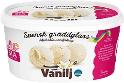 Gräddglass Vanilj 1,5l SIA Glass
