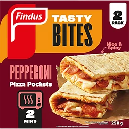 Pizza pockets Pepperoni 250g Findus