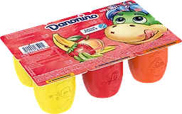 Fruktkvarg Jordgubb, Aprikos & Banan 2,5% 6-pack
