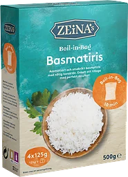 Basmatiris Boil in Bag