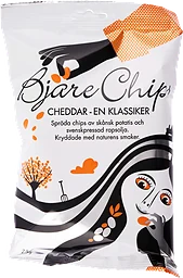 Chips Cheddar 75g Bjäre Chips