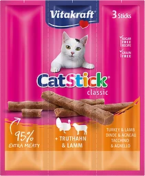 Kalkon Lamm Catsticks Kattgodis