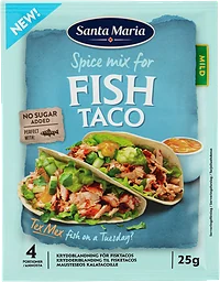 Kryddmix Taco Fisk 25g Santa Maria