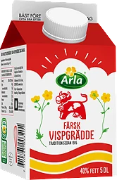 Vispgrädde Färsk