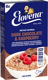 Havregrynsgröt Mörk Choklad Hallon